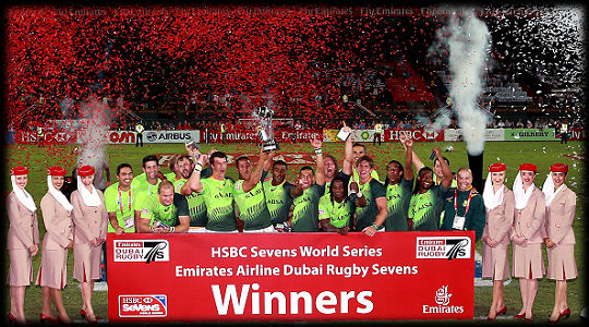 Dubai 7s South Africa Cup Winners 2014